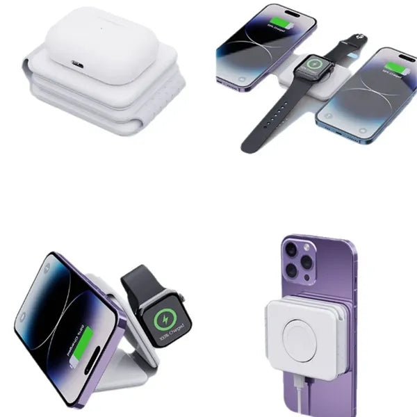 Foldable Multi-Device Wireless Charging Station