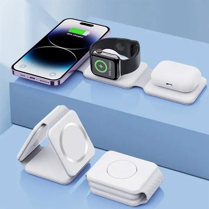Foldable Multi-Device Wireless Charging Station