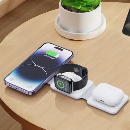 Foldable Multi-Device Wireless Charging Station