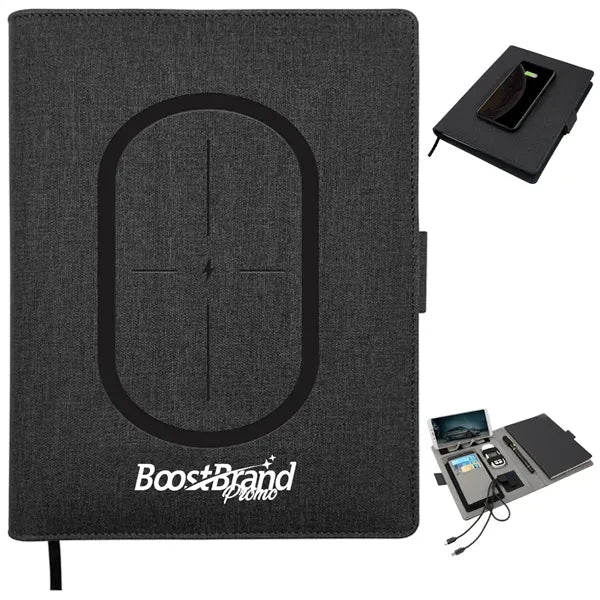 A5 Wireless Charging Notebook with Power Bank