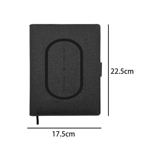 A5 Wireless Charging Notebook with Power Bank