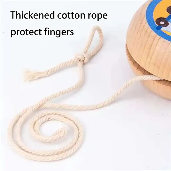 Eco Friendly Wooden Yo-Yo With Custom Logo