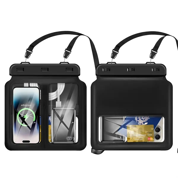 Floating Dual-Compartment Waterproof Phone Pouch