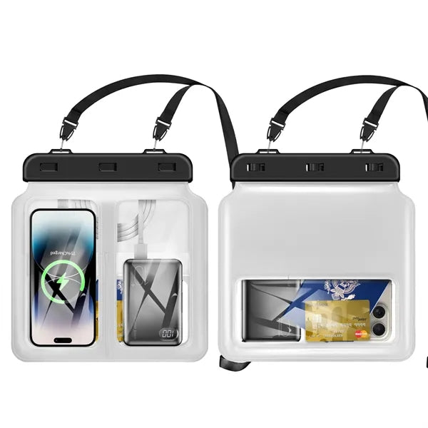 Floating Dual-Compartment Waterproof Phone Pouch