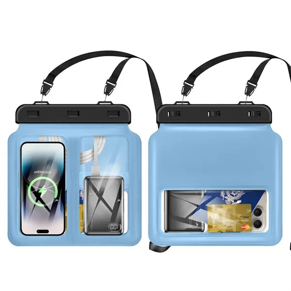Floating Dual-Compartment Waterproof Phone Pouch