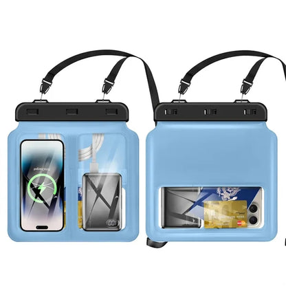Floating Dual-Compartment Waterproof Phone Pouch