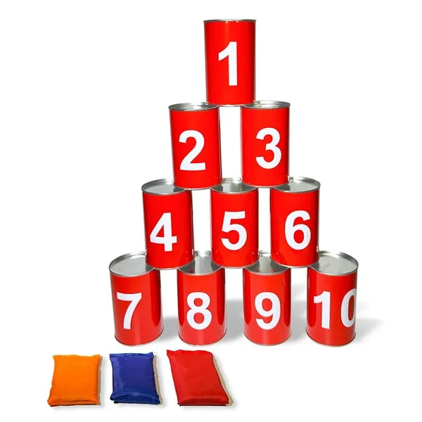 Tin Can Toss Game Set
