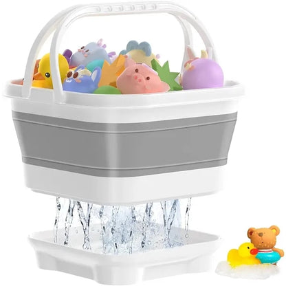Foldable Shower Toy Storage Basket
