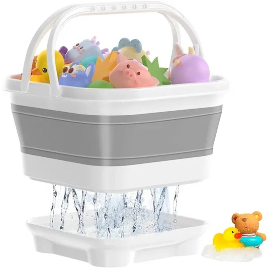 Foldable Shower Toy Storage Basket