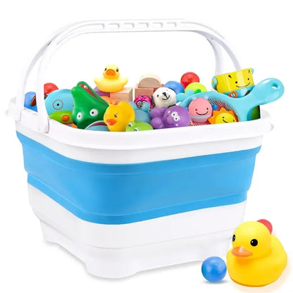 Foldable Shower Toy Storage Basket