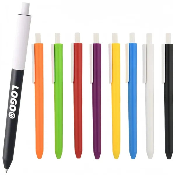 Multicolor Retractable Ballpoint Pen For Smooth Writing