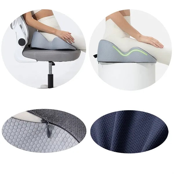 Memory Foam Work Chair Seat Cushion Soft Hip Support Pillow
