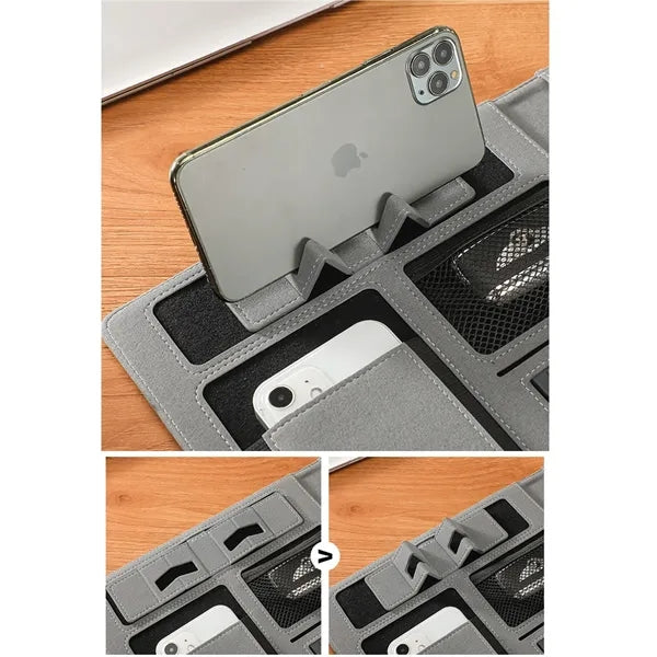 A4 Multifunctional Magnetic Folder With Calculator Notepad