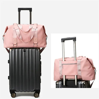 Portable Wet And Dry Separation Fitness Sports Travel Bag