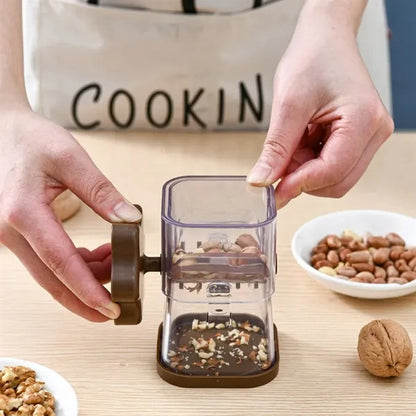 Portable Multi-function Manual Nut Grinder with Cover
