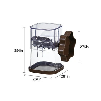 Portable Multi-function Manual Nut Grinder with Cover
