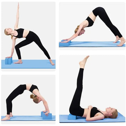 Yoga Block And Strap Set