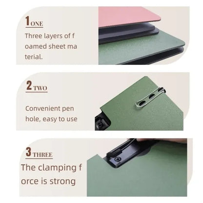 Multifunctional Dual-Purpose Loose-Leaf Folder With Pen Hole