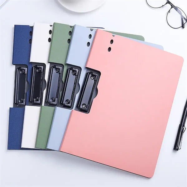 Multifunctional Dual-Purpose Loose-Leaf Folder With Pen Hole