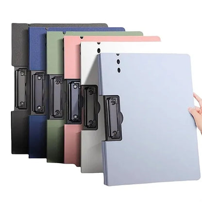 Multifunctional Dual-Purpose Loose-Leaf Folder With Pen Hole