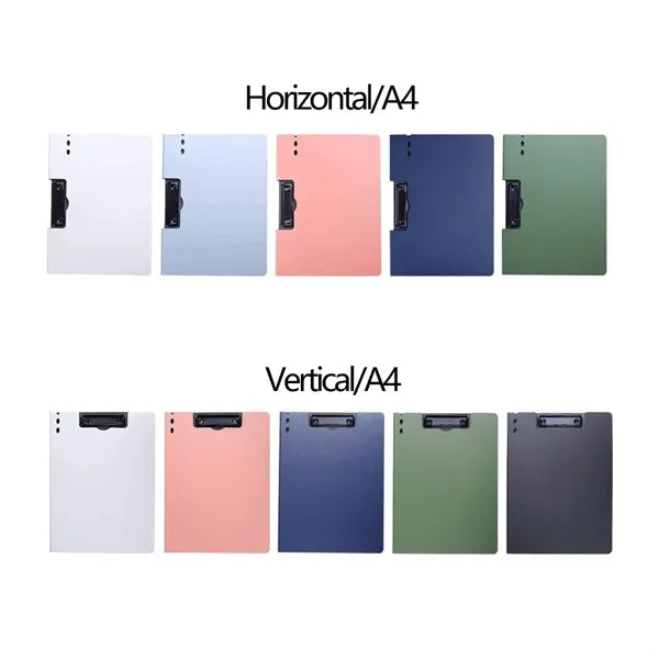 Multifunctional Dual-Purpose Loose-Leaf Folder With Pen Hole
