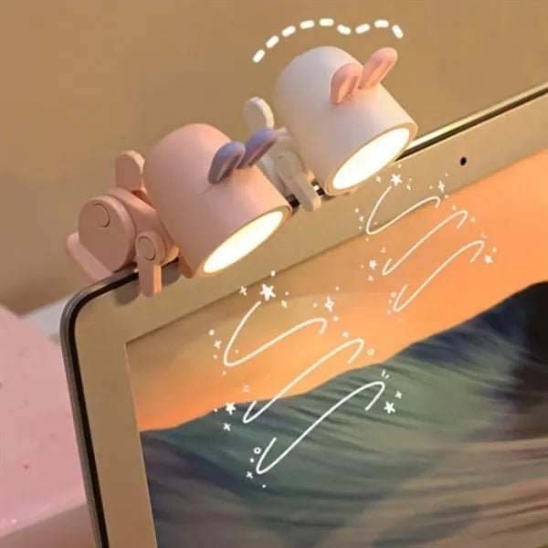Mini Rabbit LED Adjustable Desk Lamp Foldable Magnetic