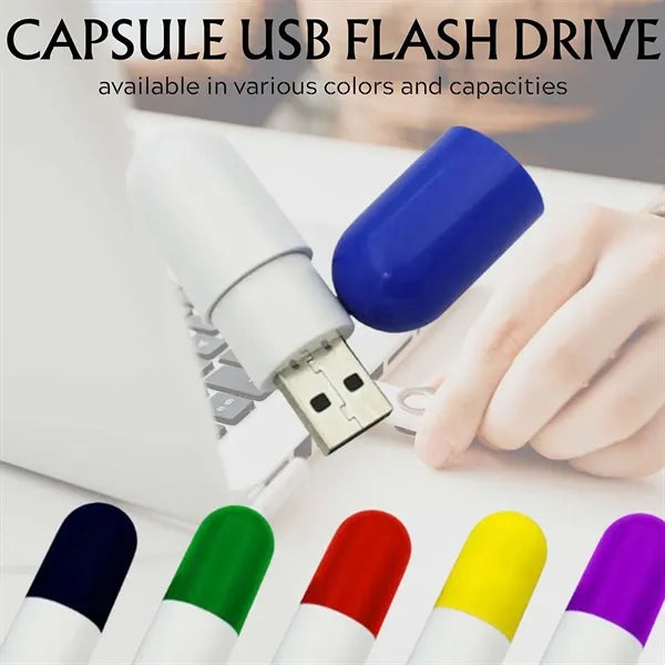 16GB Mini Portable Creative Capsule pill USB flash drive