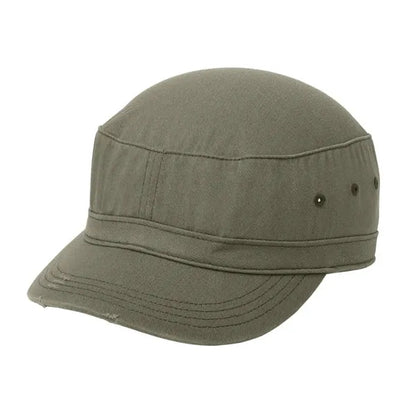 District Distressed Military Hat.
