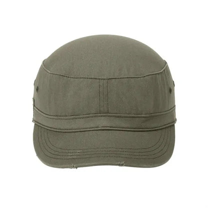 District Distressed Military Hat.