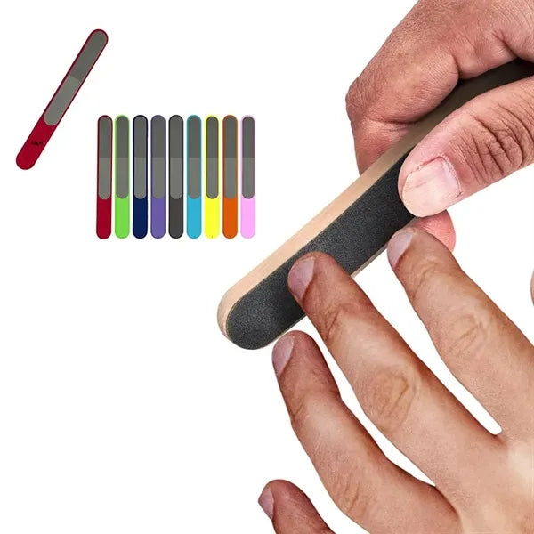 Colored Polishing Tool Grit Emery Board Nail File