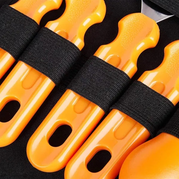 Halloween Pumpkin Carving Knife 14-Piece Set With Tool Bag