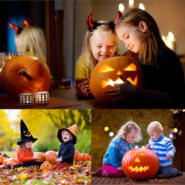 Halloween Pumpkin Carving Knife 14-Piece Set With Tool Bag