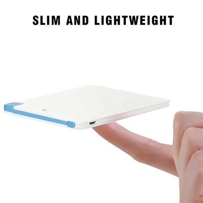 Slim card size built in cables portable charger power bank
