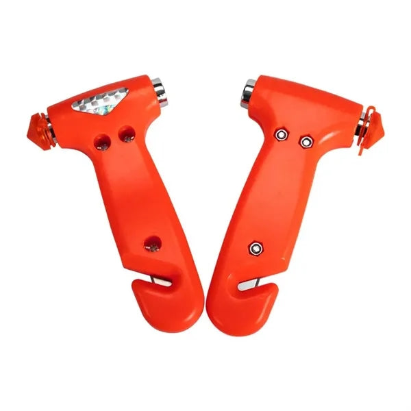 Two-In-One Solid Escape Car Window Breaking Safety Hammer