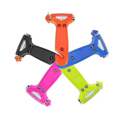 Two-In-One Solid Escape Car Window Breaking Safety Hammer