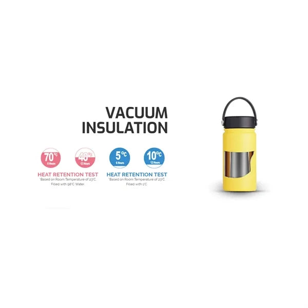12 oz Double Vacuum Insulated Sports Bottle