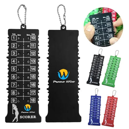 Portable Golf Bar 18 Hole Scoring Device With Keychain