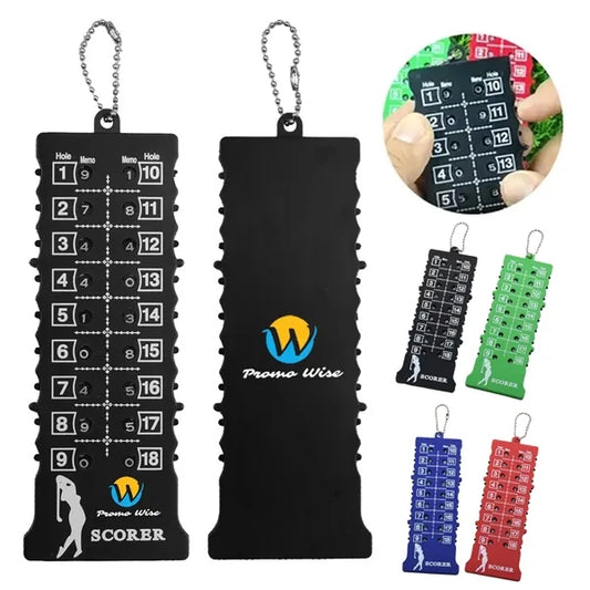 Portable Golf Bar 18 Hole Scoring Device With Keychain