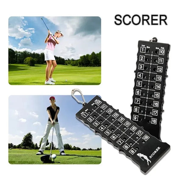 Portable Golf Bar 18 Hole Scoring Device With Keychain