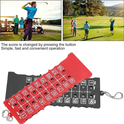 Portable Golf Bar 18 Hole Scoring Device With Keychain