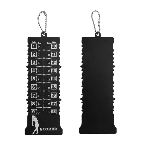 Portable Golf Bar 18 Hole Scoring Device With Keychain