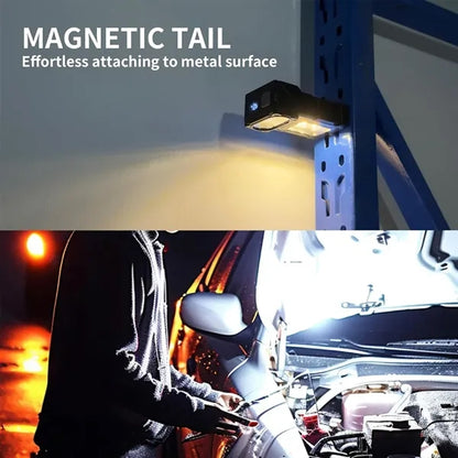 Rechargeable Digital Power LED Light Flashlight