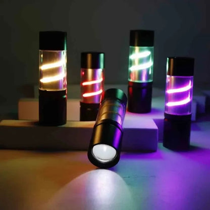 Mini Colorful LED Flashlight