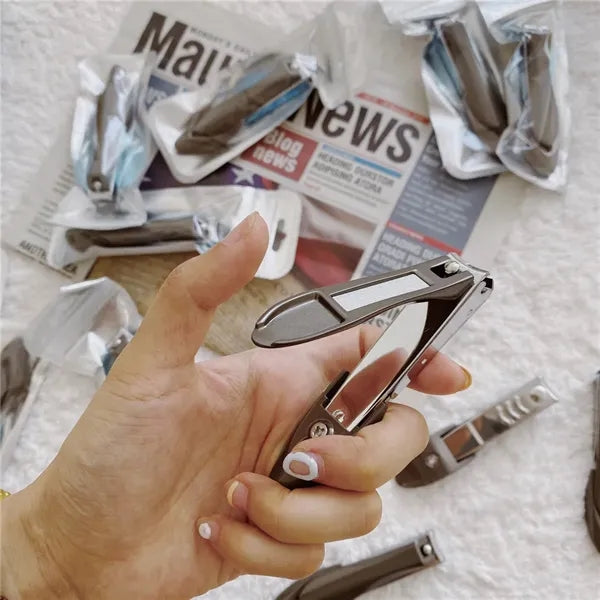 Anti-Splash Craft Manicure Stainless Steel Nail Clipper