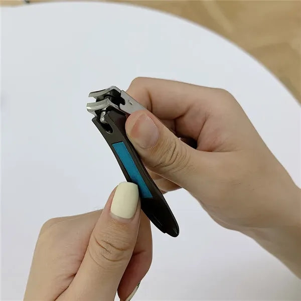 Anti-Splash Craft Manicure Stainless Steel Nail Clipper