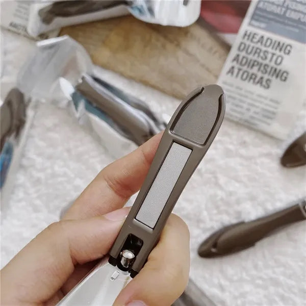 Anti-Splash Craft Manicure Stainless Steel Nail Clipper