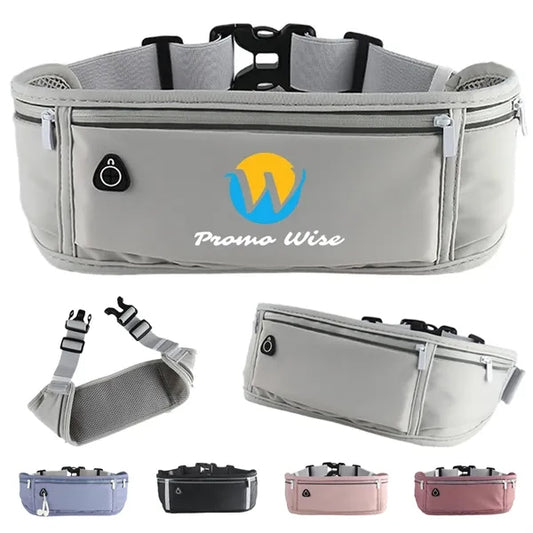 Adjustable Sweatproof Running Belt with Elastic Strap