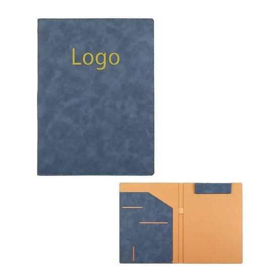Multi-Function Magnetic Leather A4 Document Organizer