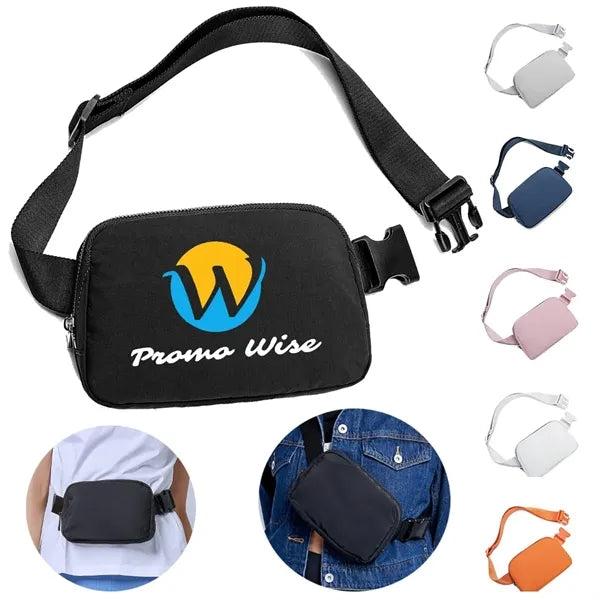 Durable Mini Waterproof Adjustable Compact Travel Belt Bag