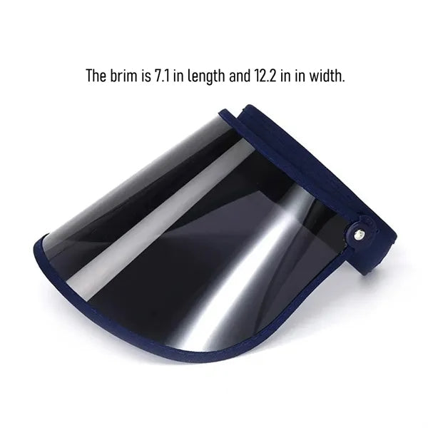 PVC Portable Hollow Hat Anti-Ultraviolet Sun